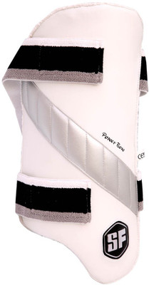 Stanford Power Bow Cricket Thigh Guard(White, Black, Black;white