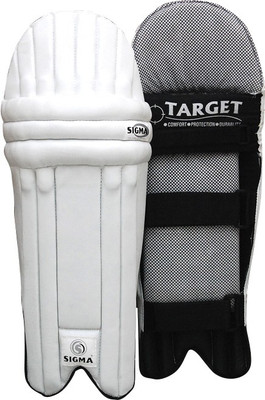 Sigma Target Large Men's (44 - 48 cm) Batting Pad(White, Senior)
