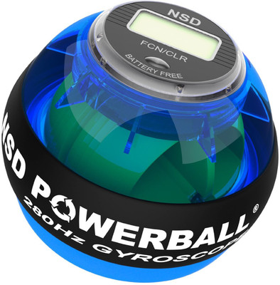 Nsd Powerball NSD POWER BALL 280HZ BLUE WITH COUNTER Gym Ball