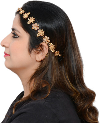 Mansiyaorange Latest Floral Funky Flexible Foldable Tiarra Hair Pin Hair Accessory Set(Gold)
Mansiyaorange Latest Floral Funky Flexible Foldable Tiarra Hair Pin Hair Accessory Set(Gold)