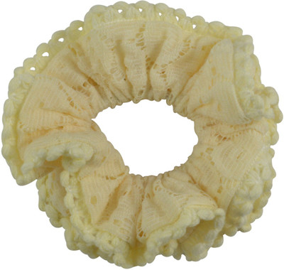 Sarah Lace Rubber Band(Beige)