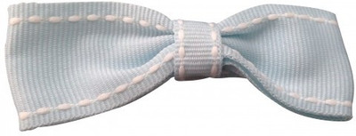 NeedyBee Stitching on the Border for Baby Girls Hair Clip(Light Blue)