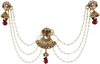 9blings Traditional Style Revers Ad Ruby Pearl Copper Bun Pin Earrings Hair Accessories Hair Accessory Set(Multicolor)
9blings Traditional Style Revers Ad Ruby Pearl Copper Bun Pin Earrings Hair Accessories Hair Accessory Set(Multicolor)