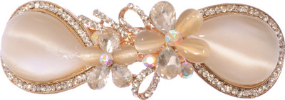 Mansiyaorange party Wedding casual wear fancy Golden pin accessories Hair Clip(White)
Mansiyaorange party Wedding casual wear fancy Golden pin accessories Hair Clip(White)
