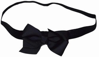 Pinkblueindia Toddler Bow Flower Elastic Soft Head Band(Black)