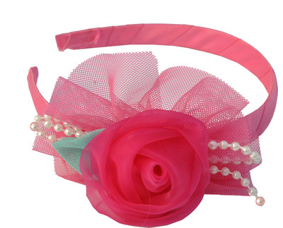 Itzaboutu RCB Hair Band(Pink)