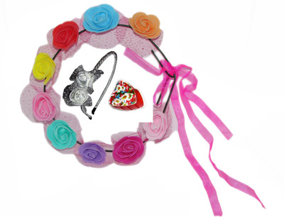 Juhi Tiara, Floral Hairband, Clutcher Hair Accessory Set(Multicolor)
Juhi Tiara, Floral Hairband, Clutcher Hair Accessory Set(Multicolor)