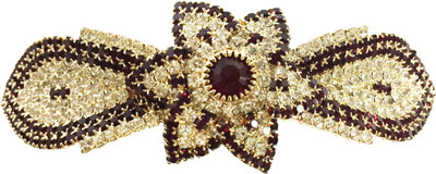 AccessHer designer studded back clip hair accessories For Women Hair Clip(Maroon)
AccessHer designer studded back clip hair accessories For Women Hair Clip(Maroon)