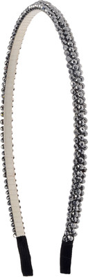 The Ethnic Wears Metal Alloy, Silk Covered, Beeds, Crystal & CZ Stones, etc. Hair Band(Grey)
The Ethnic Wears Metal Alloy, Silk Covered, Beeds, Crystal & CZ Stones, etc. Hair Band(Grey)