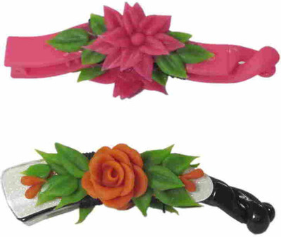 Advanc Hotline Porcelain clay work fancy banana clip (Combo of 2) Hair Clip(Multicolor)
Advanc Hotline Porcelain clay work fancy banana clip (Combo of 2) Hair Clip(Multicolor)