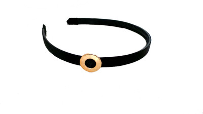 Modish Look Fancy Stylish Women Head Band(Black)