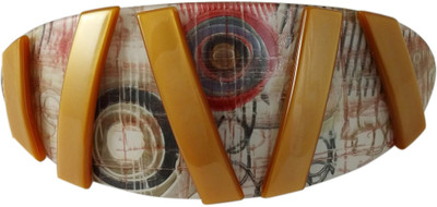 Ammvi Creations Abstract Graphics Broad and Curved Designer for Women Hair Clip(Brown)
Ammvi Creations Abstract Graphics Broad and Curved Designer for Women Hair Clip(Brown)