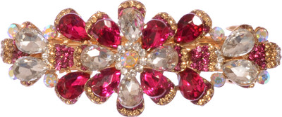 Mansiyaorange party Wedding casual wear fancy Golden pin accessories Hair Clip(Pink)
Mansiyaorange party Wedding casual wear fancy Golden pin accessories Hair Clip(Pink)
