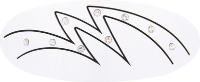 Shining Jewel Fancy Crystal Hair Clip(White)