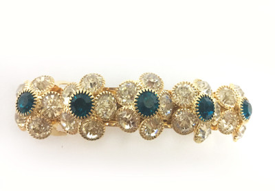 AccessHer Designer studded back clip hair accessories for Women Hair Clip(Turquoise)
AccessHer Designer studded back clip hair accessories for Women Hair Clip(Turquoise)
