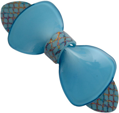 Taj Pearl Designer Hair Clip(Blue)