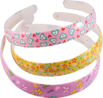 Saamarth Impex SI-2545 Hair Band(Pink, Yellow)