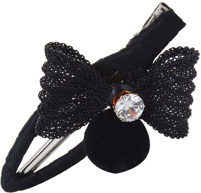 Fayon Weekend Party Black Fish Style Hair Pin(Black)