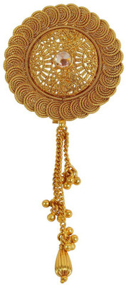 Muchmore Exclusive 18k Gold Plated Austria Diamond Work Polki Hair Pin For Women & Girls Jewelry Hair Pin(Multicolor)
Muchmore Exclusive 18k Gold Plated Austria Diamond Work Polki Hair Pin For Women & Girls Jewelry Hair Pin(Multicolor)