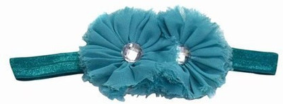Pinkblueindia Beautiful Tow Flowers for Baby Girl Head Band(Green)
