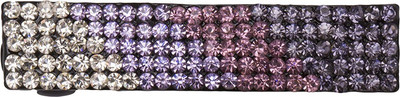 Glitters Online Simple and Elegant Designer Purple Stone Hair Clip(Blue)