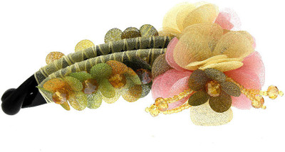Anuradha Art Trendy Banana Clip(Pink)