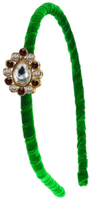 Vidhya Kangan Bakal Hair Band(Green)