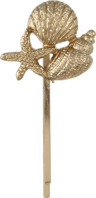 Fayon Starfish Shells Hair Pin(Gold)