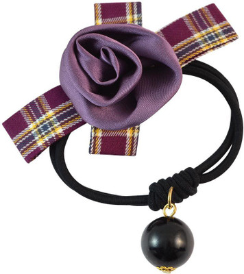 Sarah Plain Rubber Band(Black)