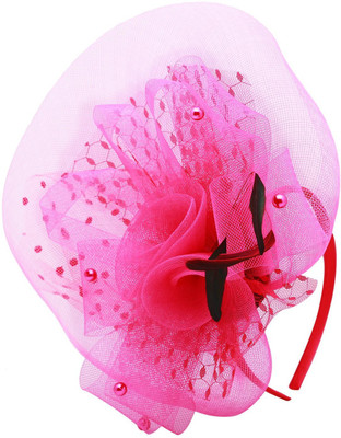 Sanjog Retro Feather Mesh Net Flower Hat Fascinators Hairband/Headband Hair Clip(Pink)
Sanjog Retro Feather Mesh Net Flower Hat Fascinators Hairband/Headband Hair Clip(Pink)