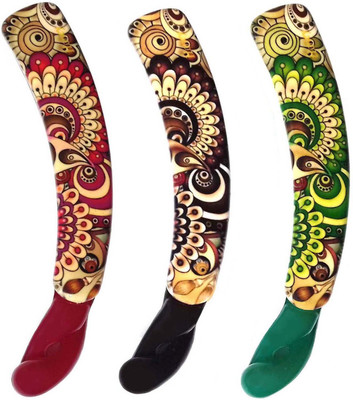 Shreya Collection Shreya Collection Combo of 3 Multicolour Banana Hair Clips - 10012.70 Banana Clip(Multicolor)
Shreya Collection Shreya Collection Combo of 3 Multicolour Banana Hair Clips - 10012.70 Banana Clip(Multicolor)