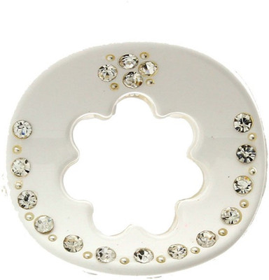 Anuradha Art BF-551 Hair Clip(White)