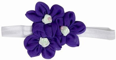 Pinkblueindia Stylish Baby Girl Soft Lace Head Band(Purple)
