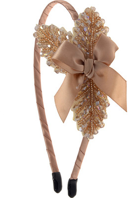 The Ethnic Wears Metal Alloy, Silk Covered, Beeds, Crystal & CZ Stones, etc. Hair Band(Orange)
The Ethnic Wears Metal Alloy, Silk Covered, Beeds, Crystal & CZ Stones, etc. Hair Band(Orange)