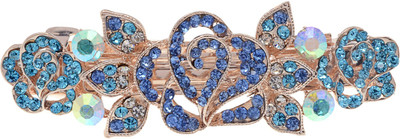 The Ethnic Wears Ethnic yet modern Back Pin(Blue)
