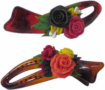 Advanc Hotline Porcelain clay work fancy banana clip (Combo of 2) Hair Clip(Multicolor)
Advanc Hotline Porcelain clay work fancy banana clip (Combo of 2) Hair Clip(Multicolor)