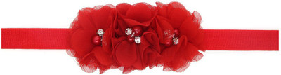 Mamaboo Red Fancy Flower Head Band(Red)