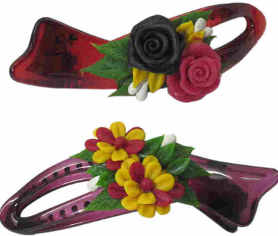 Advanc Hotline Porcelain clay work fancy banana clip (Combo of 2) Hair Clip(Multicolor)
Advanc Hotline Porcelain clay work fancy banana clip (Combo of 2) Hair Clip(Multicolor)