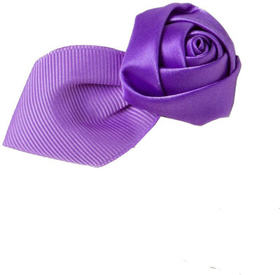 Pikaboo Newborn Baby Girl Rose Petal - Purple Hair Clip(Purple)