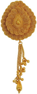 Muchmore Exclusive 18k Gold Plated Royal Look Work Polki Hair Pin For Women & Girls Jewelry Hair Pin(Gold)
Muchmore Exclusive 18k Gold Plated Royal Look Work Polki Hair Pin For Women & Girls Jewelry Hair Pin(Gold)