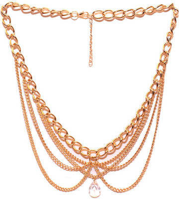 Joker & Witch Arabic Chain Headchain Hair Chain(Gold)