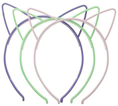 Lux Accessories Lux Accessories Assroted Color Plastic Cat Ears Headband Multi Pack (3PCS) Head Band(Multicolor)
Lux Accessories Lux Accessories Assroted Color Plastic Cat Ears Headband Multi Pack (3PCS) Head Band(Multicolor)