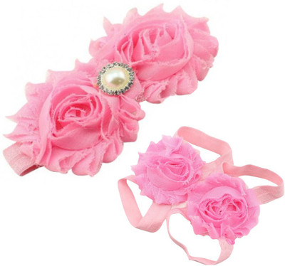 AkinosKIDS Newborn Flower and Pearl girl Barefoot Sandal shoe set Hair Accessory Set(Pink)
AkinosKIDS Newborn Flower and Pearl girl Barefoot Sandal shoe set Hair Accessory Set(Pink)