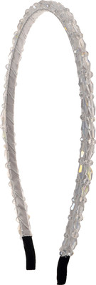 The Ethnic Wears Metal Alloy, Silk Covered, Beeds, Crystal & CZ Stones, etc. Hair Band(Silver)
The Ethnic Wears Metal Alloy, Silk Covered, Beeds, Crystal & CZ Stones, etc. Hair Band(Silver)