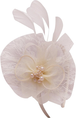 Sanjog Retro Feather Mesh Net Flower Hat Fascinators Hairband/Headband/Hair Clip (Off-White) Hair Clip(White)
Sanjog Retro Feather Mesh Net Flower Hat Fascinators Hairband/Headband/Hair Clip (Off-White) Hair Clip(White)