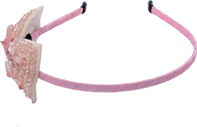 The Ethnic Wears Metal Alloy, Silk Covered, Beeds, Crystal & CZ Stones, etc. Hair Band(Pink)
The Ethnic Wears Metal Alloy, Silk Covered, Beeds, Crystal & CZ Stones, etc. Hair Band(Pink)