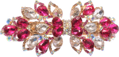 Mansiyaorange party Wedding casual wear fancy Golden pin accessories Hair Clip(Pink)
Mansiyaorange party Wedding casual wear fancy Golden pin accessories Hair Clip(Pink)