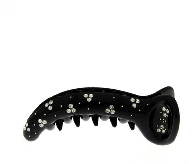 Anuradha Art Stylish Banana Clip(Black)