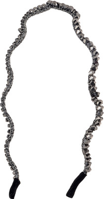 The Ethnic Wears Metal Alloy, Silk Covered, Beeds, Crystal & CZ Stones, etc. Hair Band(Grey)
The Ethnic Wears Metal Alloy, Silk Covered, Beeds, Crystal & CZ Stones, etc. Hair Band(Grey)