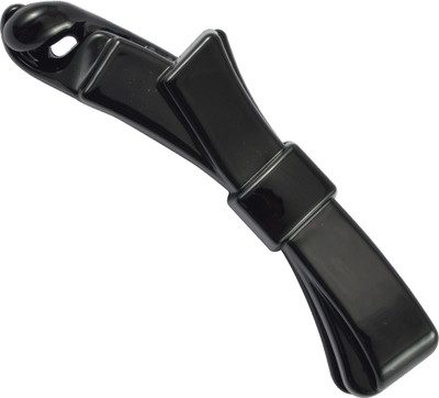 Sarah Bow Design Hair Claw(Black)